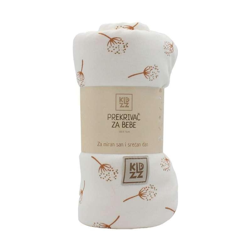 KIDZZ BABY BLANKET COTTON WITH FUR 100X75CM 