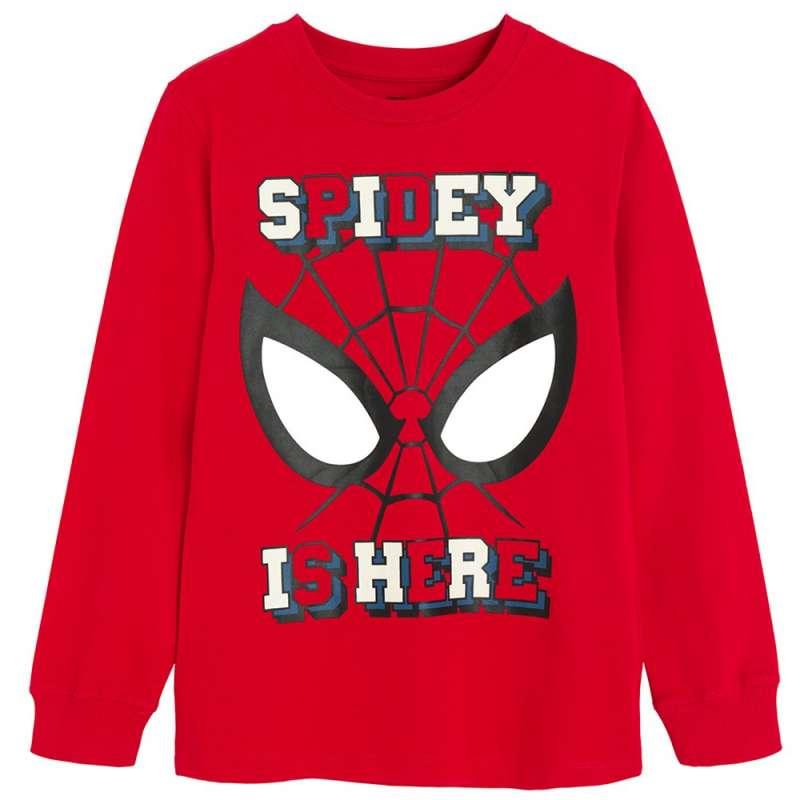 COOL CLUB SPIDER-MAN MAJICA DUG RUKAV 3KOM MIX 