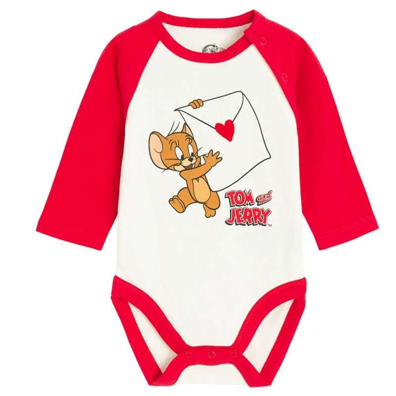 COOL CLUB TOM AND JERRY BODI DUG RUKAV CREAMY 