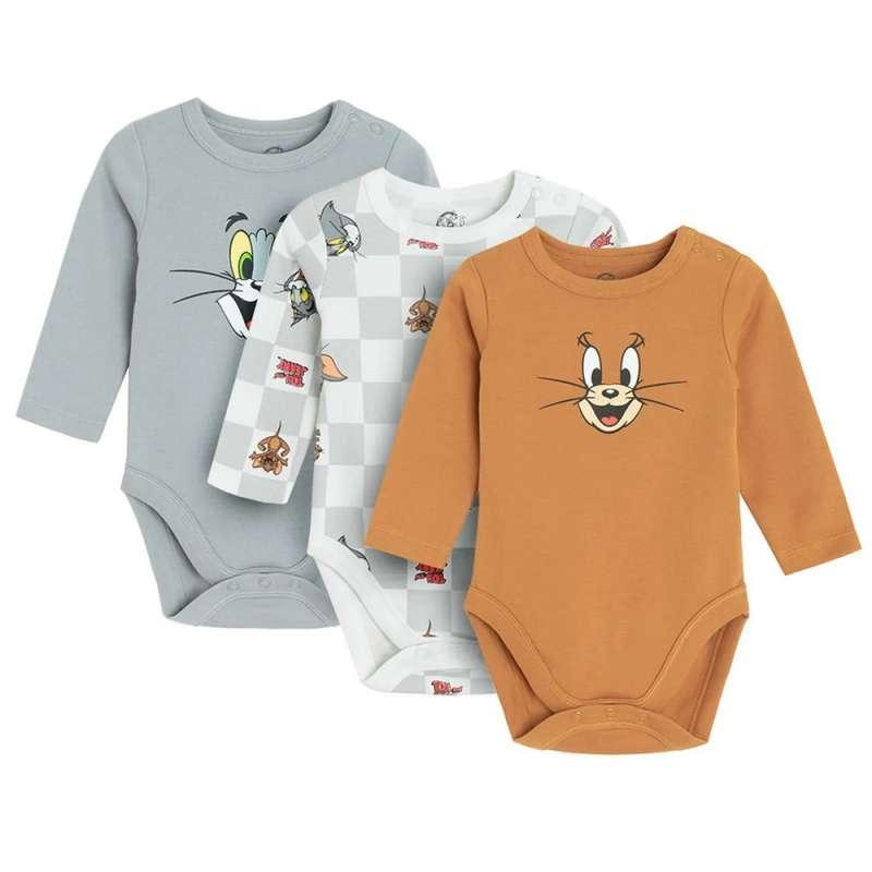 COOL CLUB TOM AND JERRY BODI DUG RUKAV 3KOM MIX 