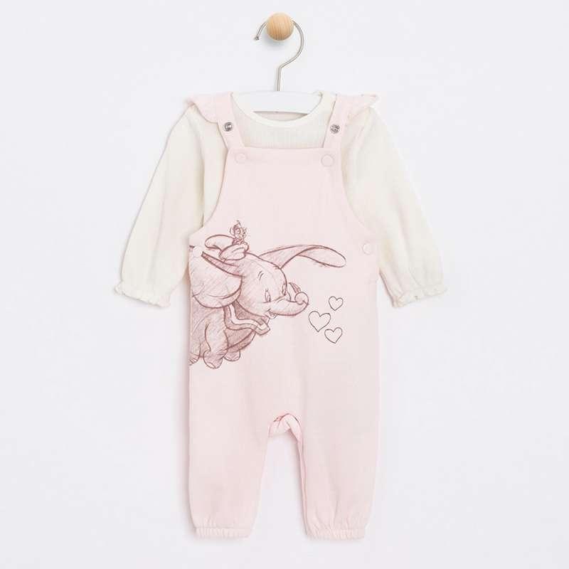 COOL CLUB SET BODI DUG RUKAV, DONJI DEO I TRAKA ZA KOSU DISNEY DUMBO SETMIX 