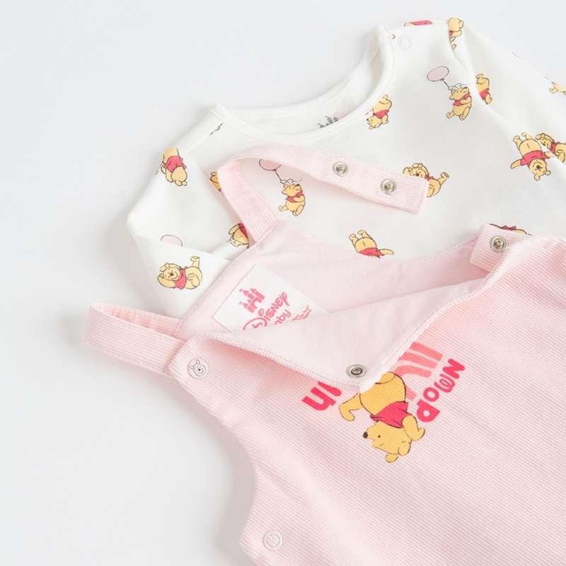 COOL CLUB SET BODI DUG RUKAV, DONJI DEO I TRAKA ZA KOSU DISNEY WINNIE THE POOH M 