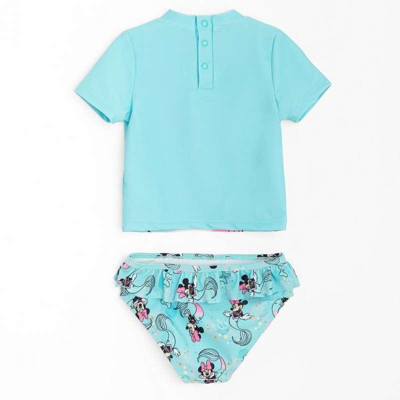 COOL CLUB KUPACI KOSTIM DVODELNI LIGHT TURQUOISE MINNIE MOUSE 