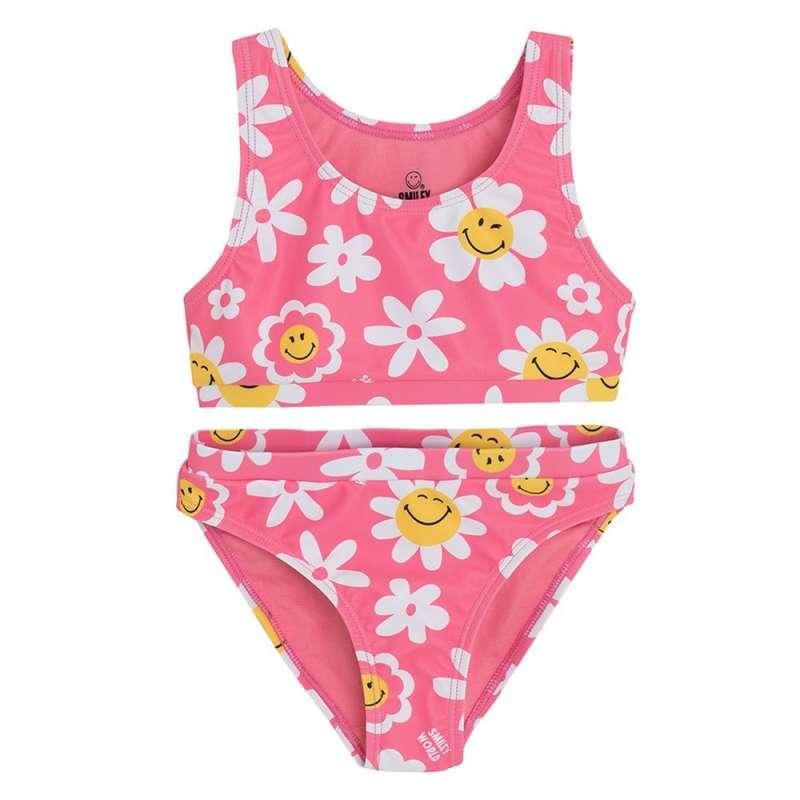 COOL CLUB KUPACI KOSTIM DVODELNI  SMILEY 