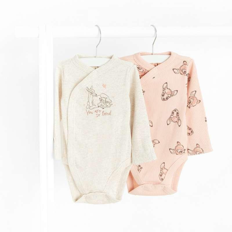 COOL CLUB BAMBI BODI DUG RUKAV 2KOM MIX 