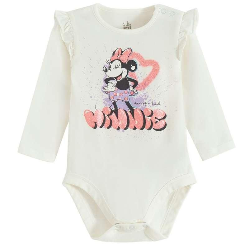COOL CLUB MINNIE MOUSE BODI DUG RUKAV CREAMY 
