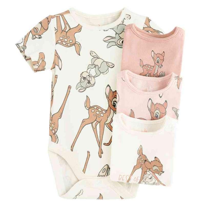 COOL CLUB BAMBI BODI KRATAK RUKAV 4KOM MIX 