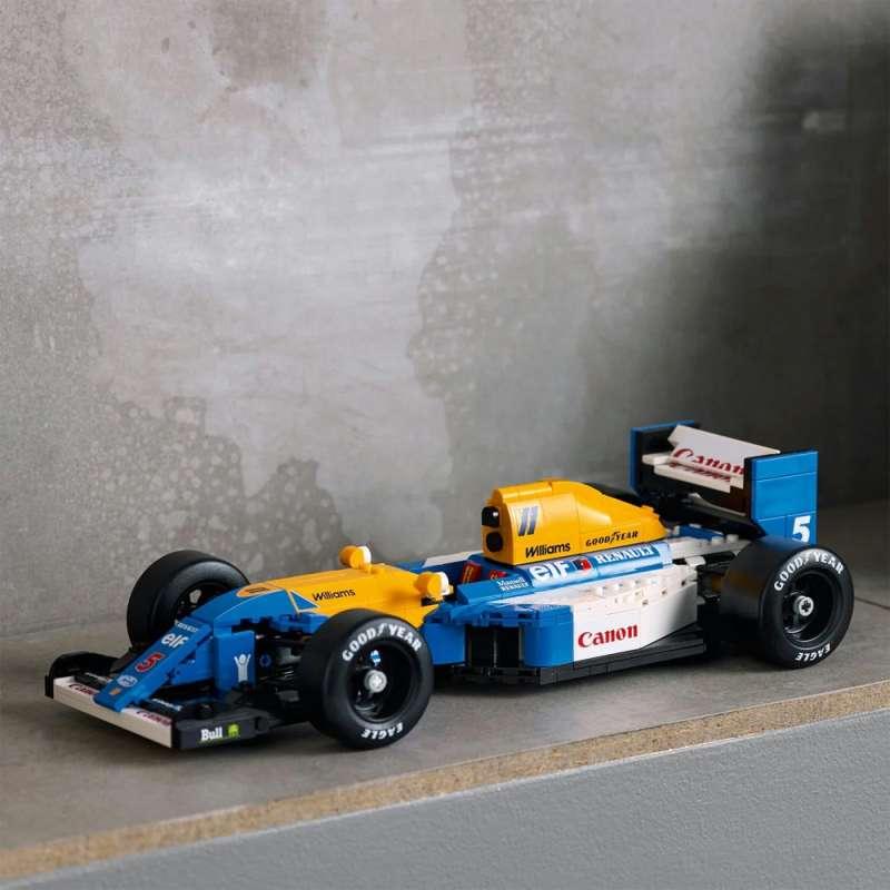 LEGO ICONS WILLIAMS RACING FW14B AND NIGEL MANSELL 