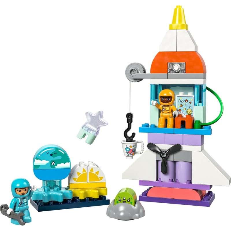 LEGO DUPLO 3IN1 SPACE SHUTT ADVENTURE 
