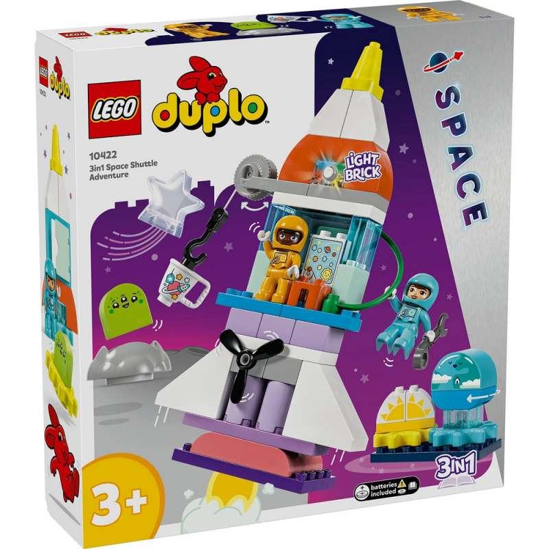 LEGO DUPLO 3IN1 SPACE SHUTT ADVENTURE 
