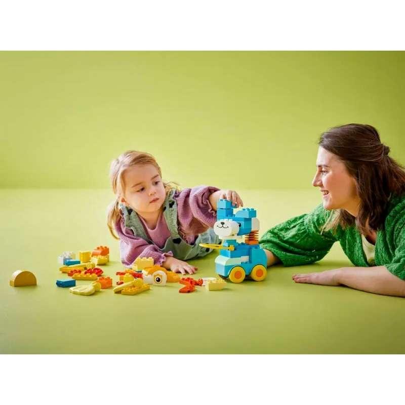 LEGO DUPLO TOWN 3IN1 ANIMALS ON WHEELS 