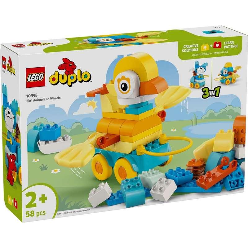 LEGO DUPLO TOWN 3IN1 ANIMALS ON WHEELS 