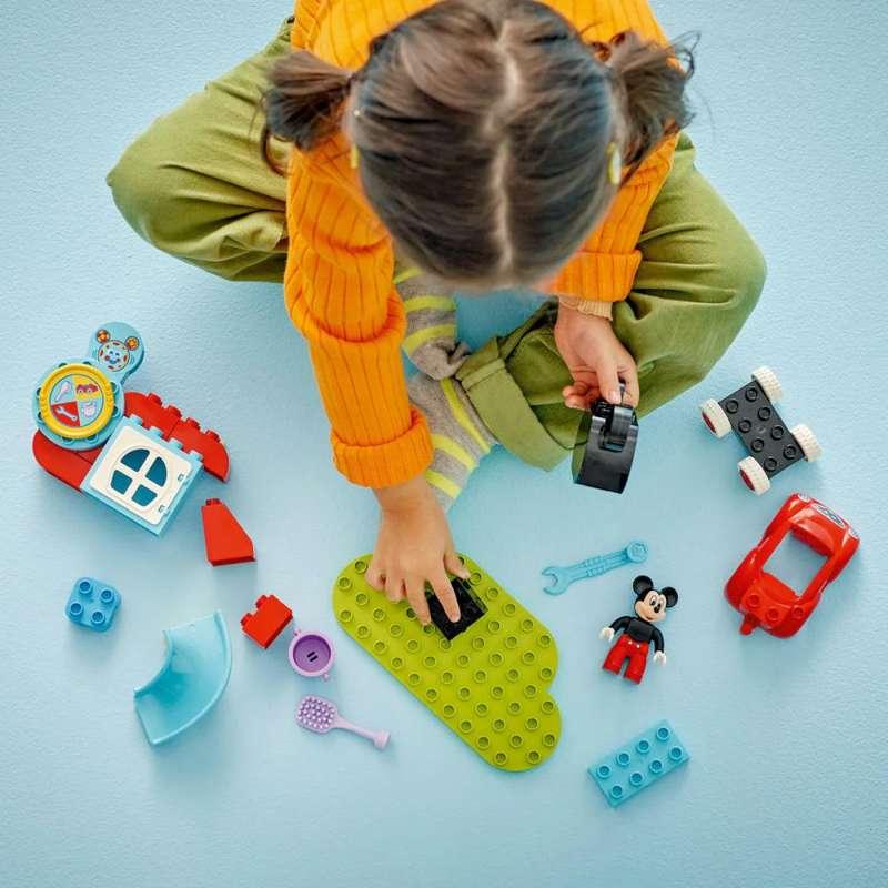 LEGO DUPLO DISNEY TM MICKEY MOUSE CLUBHOUSE AND CAR