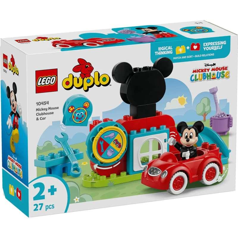 LEGO DUPLO DISNEY TM MICKEY MOUSE CLUBHOUSE AND CAR
