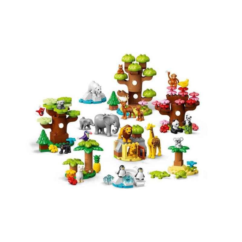 LEGO DUPLO WILD ANIMALS OF THE WORLD 