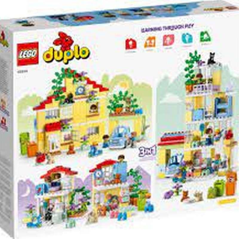 LEGO DUPLO 3IN1 FAMILY HOUSE 