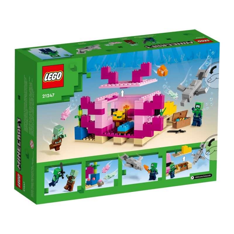 LEGO MINECRAFT KUCA AXOLOTL