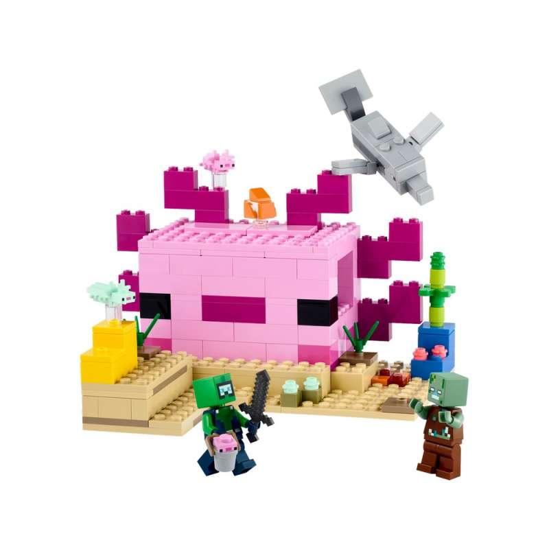 LEGO MINECRAFT KUCA AXOLOTL