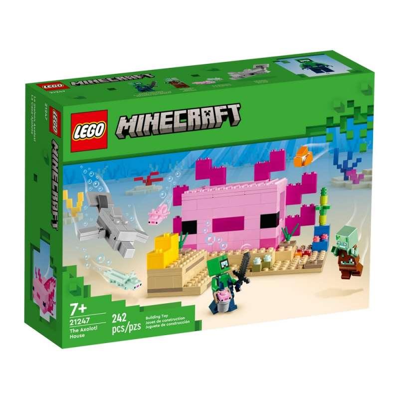 LEGO MINECRAFT KUCA AXOLOTL
