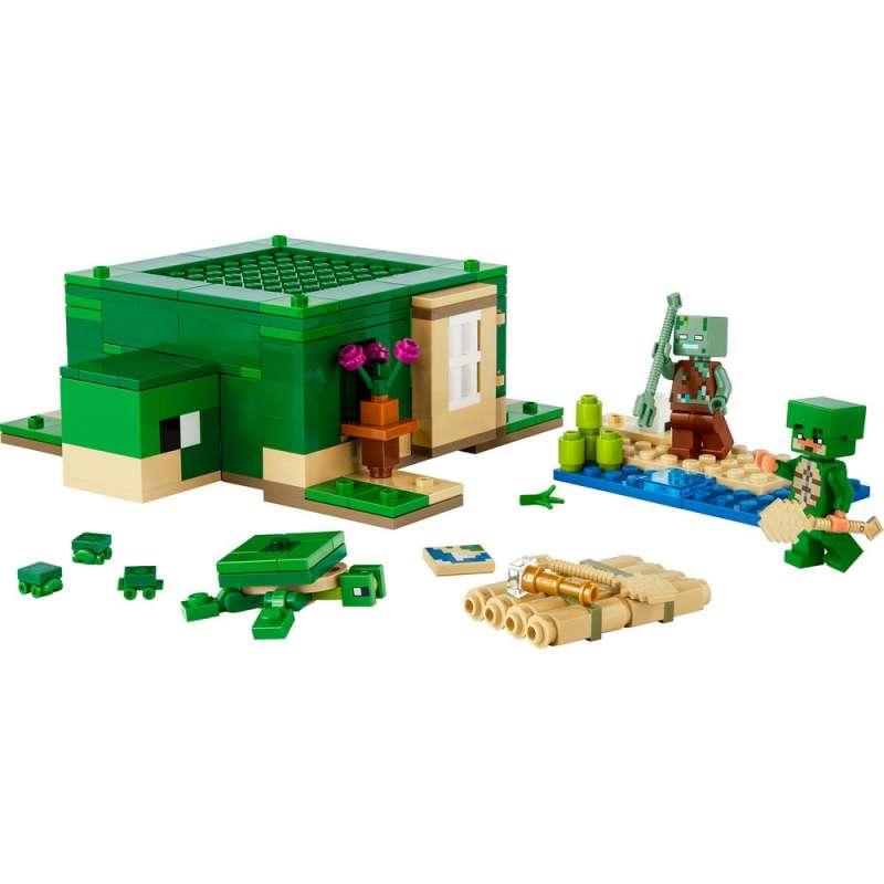 LEGO MINECRAFT THE TURT BEACH HOUSE 