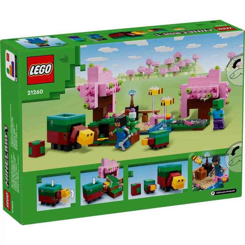 LEGO MINECRAFT THE CHERRY BLOSSOM GARDEN 