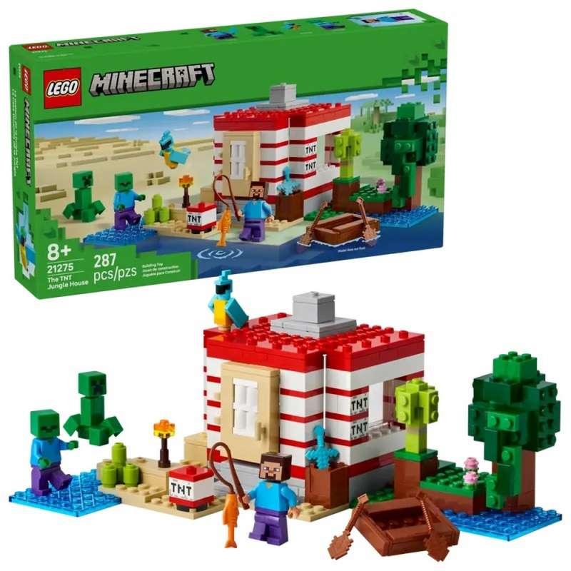 LEGO MINECRAFT THE TNT JUNGLE HOUSE 