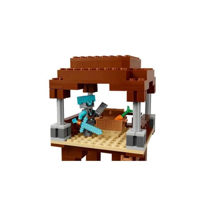 LEGO MINECRAFT THE PILLAGER OUTPOST AND RAVAGER 