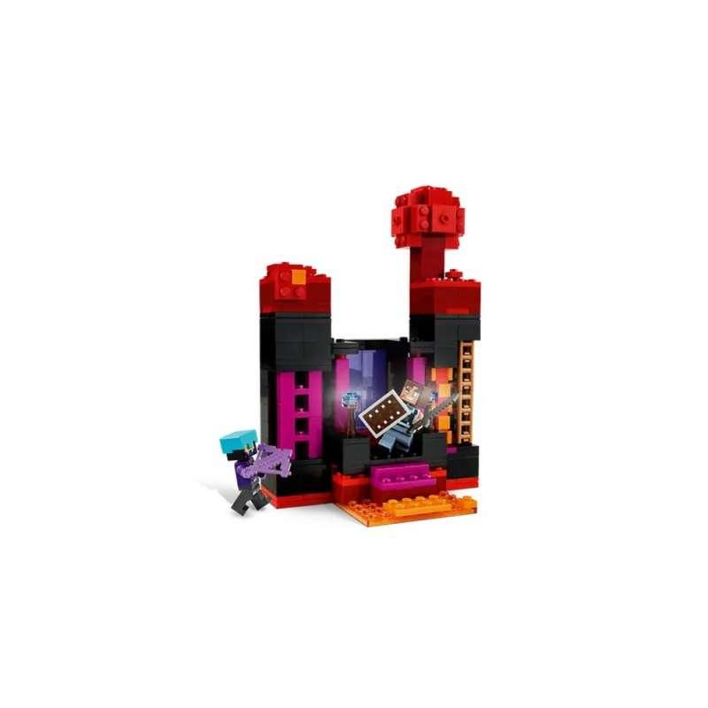 LEGO MINECRAFT THE ENDERMAN TOWER 
