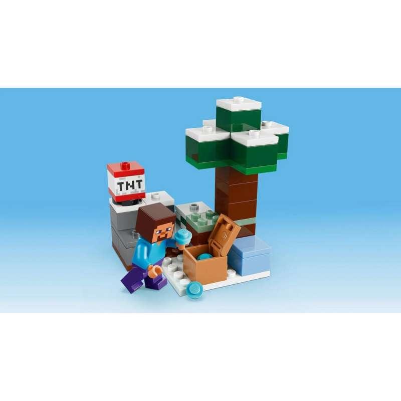 LEGO MINECRAFT STEVES TAIGA ADVENTURE 