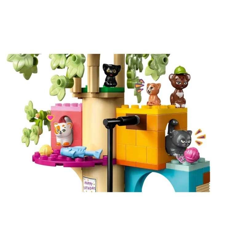 LEGO FRIENDS CAT BIRTHDAY PARTY & TREE HOUSE 