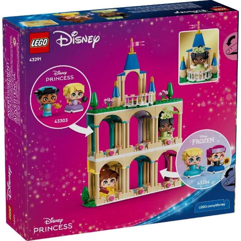 LEGO DISNEY PRINCESS MINI BELLE  AND  TIANA WITH CASTLE 