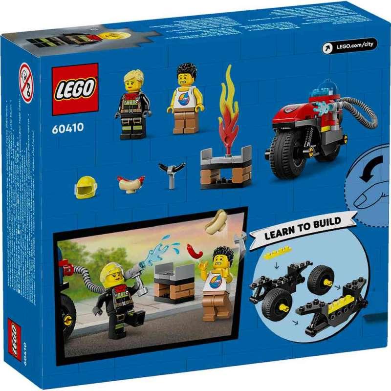 LEGO CITY FIRE RESCUE MOTORCYC 