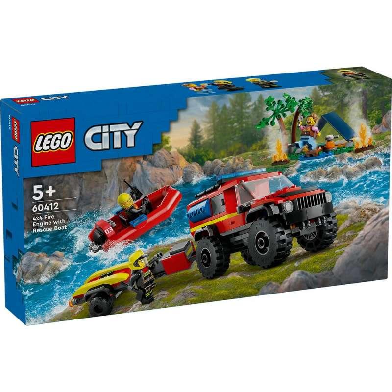 LEGO CITY 4X4 FIRE TRUCK WITH RESCUE B.. 