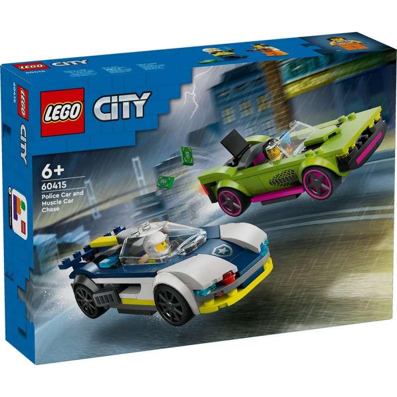 LEGO CITY POLICE CAR AND MUSCLE CAR CH..