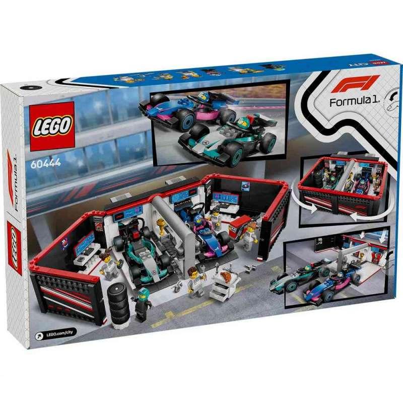 LEGO CITY F1 GARAGE  AND  MERCEDES-AMG  AND  ALPINE CARS 