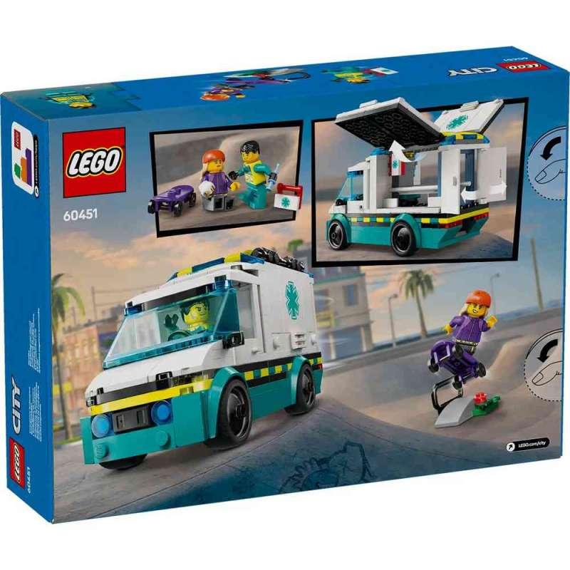 LEGO CITY EMERGENCY AMBULANCE 