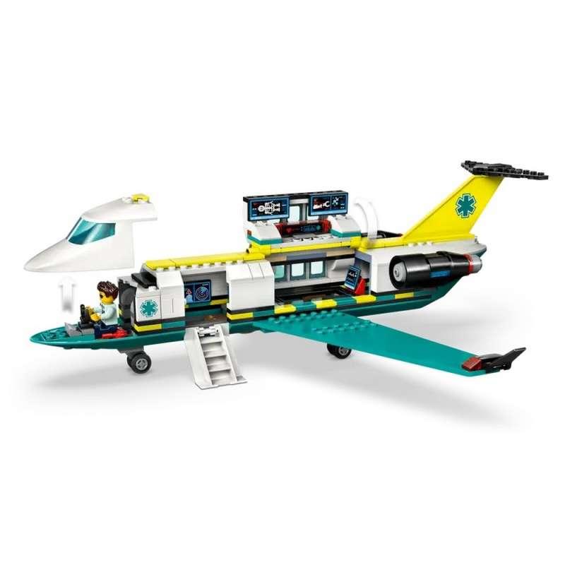 LEGO CITY EMERGENCY AIR AMBULANCE AIRPLANE 