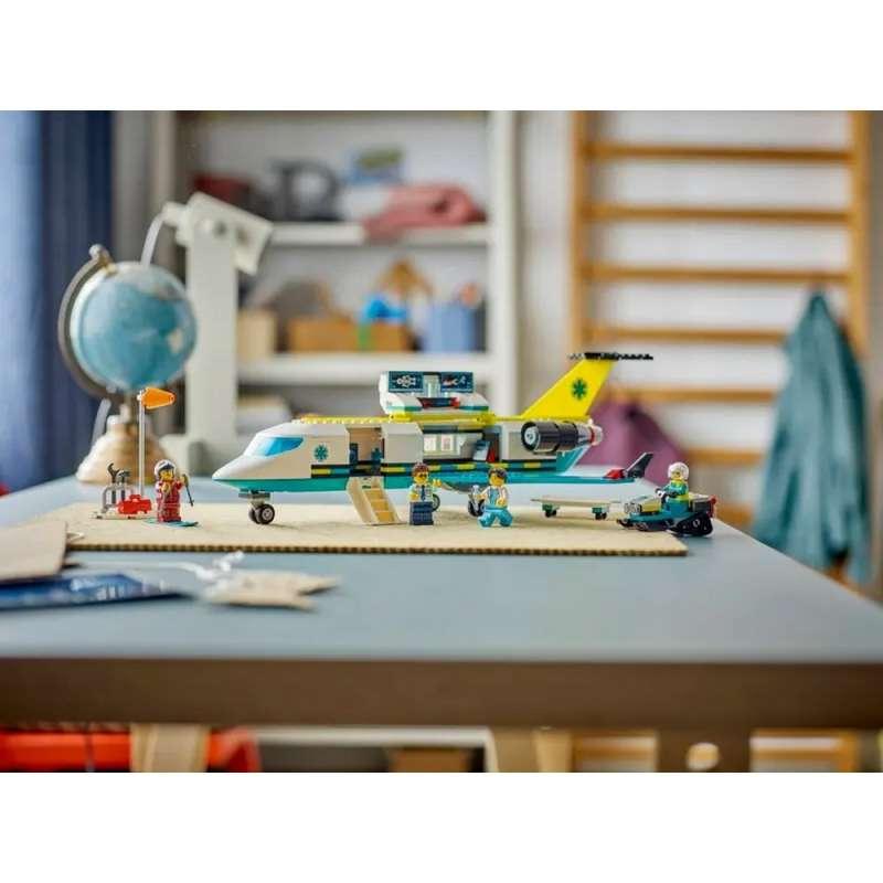 LEGO CITY EMERGENCY AIR AMBULANCE AIRPLANE 
