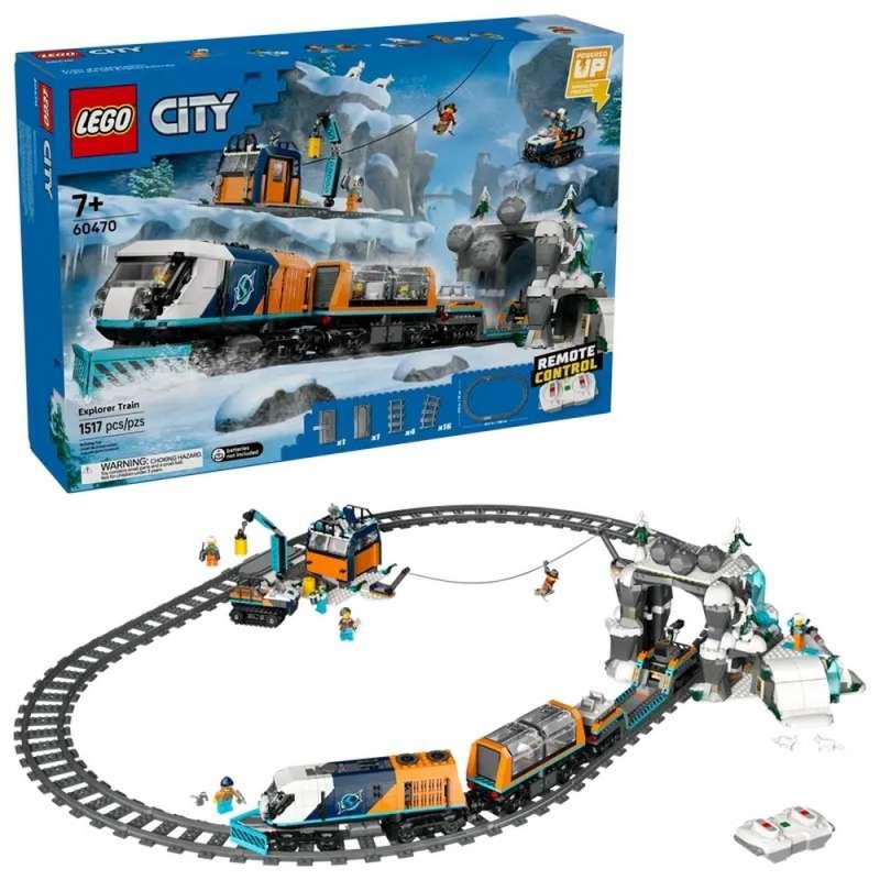 LEGO CITY EXPLORERS ARCTIC POLAR EXPRESS TRAIN 