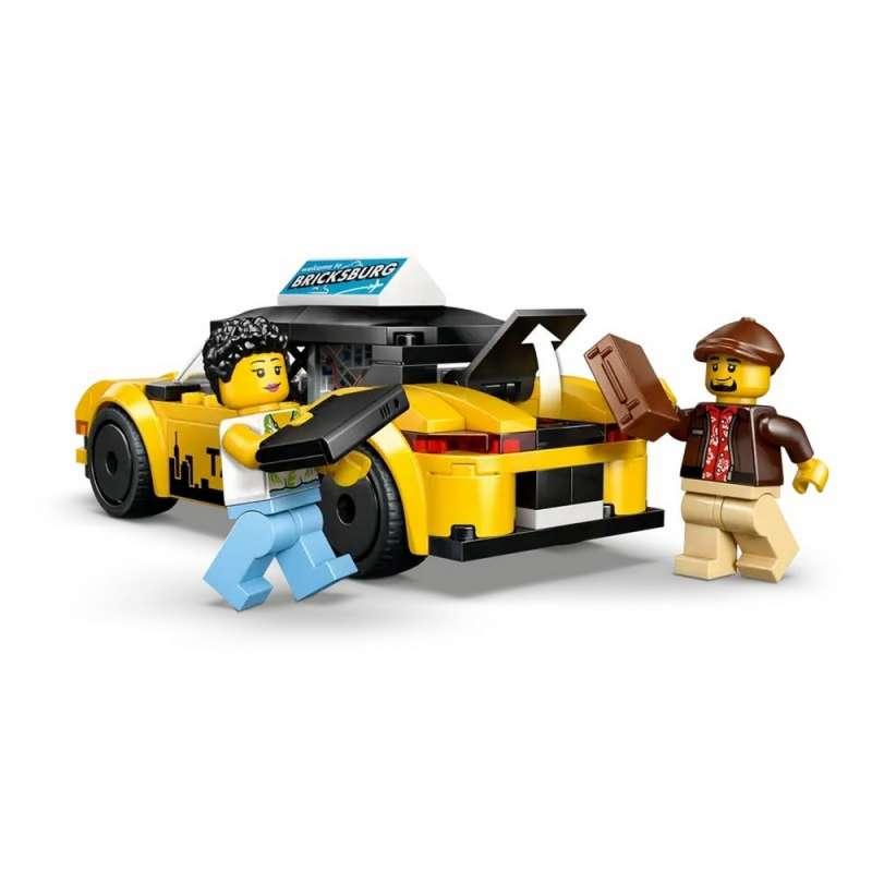 LEGO CITY YELLOW TAXI 