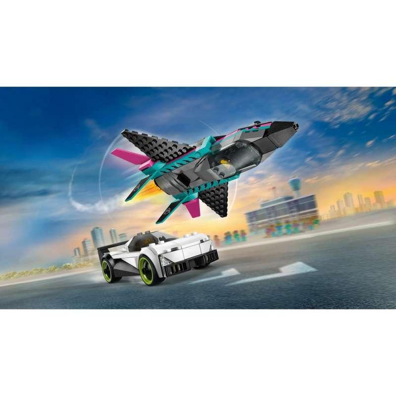 LEGO CITY JET VS CAR 