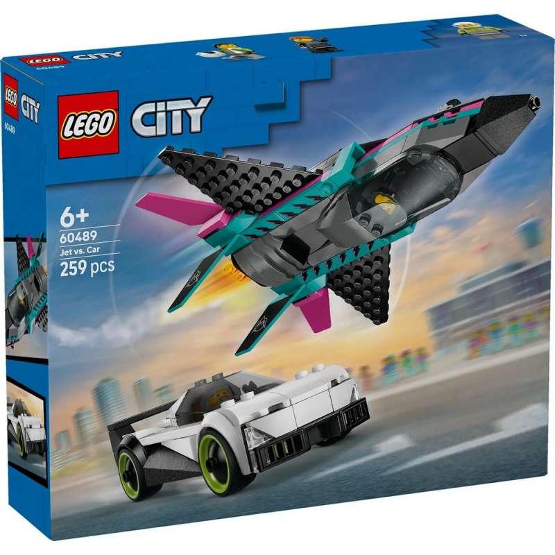 LEGO CITY JET VS CAR 