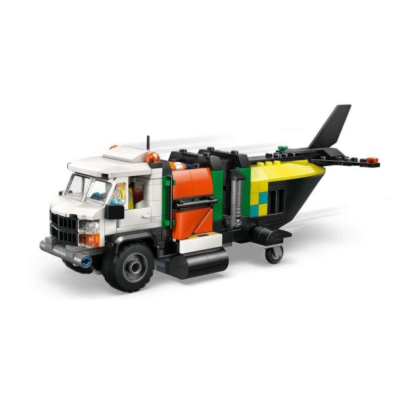 LEGO CITY AIRPLANE, SERVICE TRUCK  AND  HANGAR 