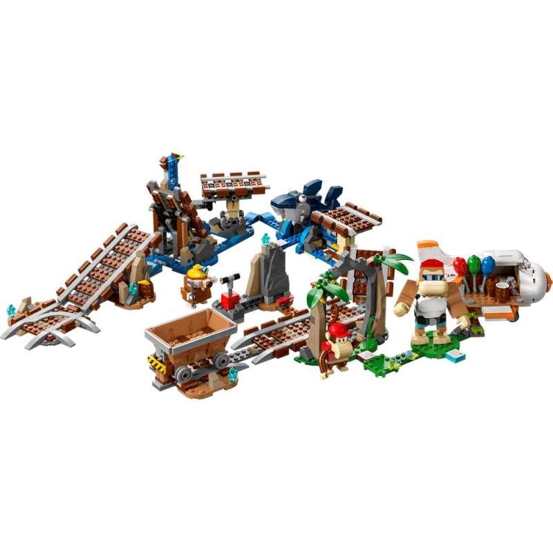 LEGO SUPER MARIO DIDDY KONGOVA VOZNJA RUDNICKIM KOLICIMA SET ZA PROSIRENJE 