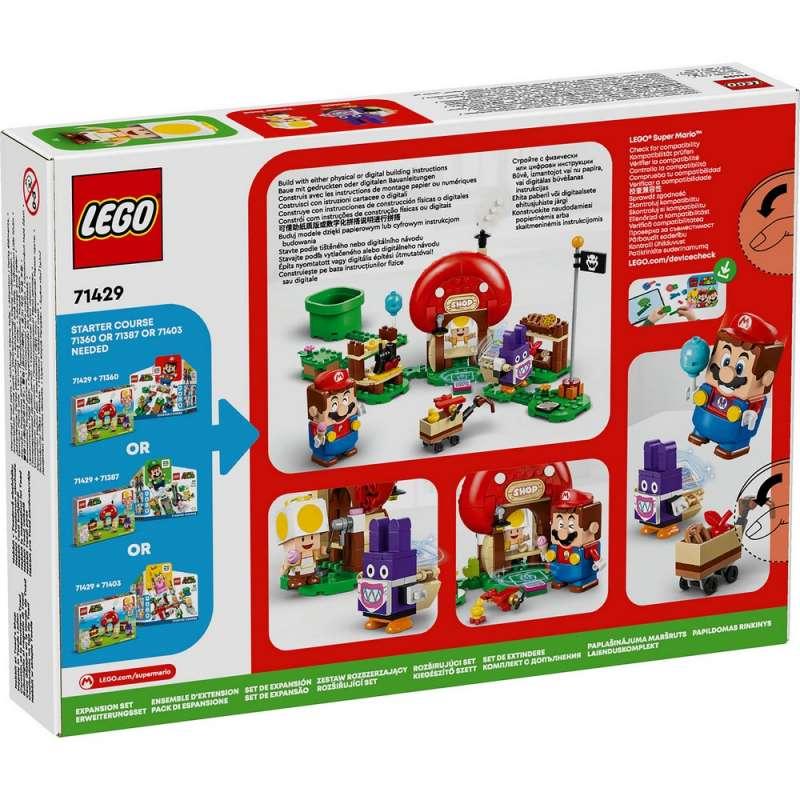 LEGO SUPER MARIO NABBIT AT TOAD'S SHOP EXPANS.. 