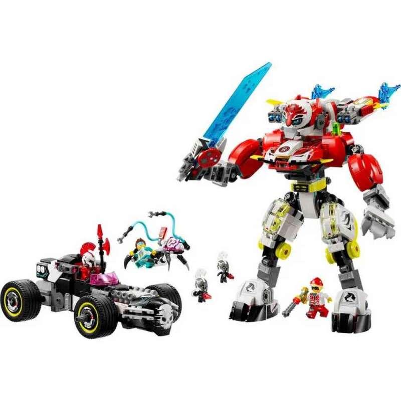 LEGO DREAMZZZ COOPERS TIGER MECH  AND  ZEROS HOT ROD CAR
