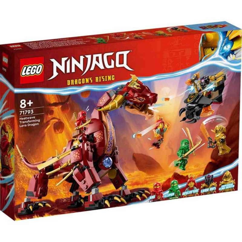 LEGO NINJAGO TRANSFORMACIJA LAVA ZMAJA