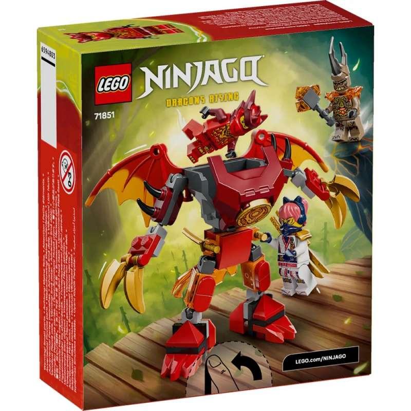 LEGO NINJAGO KAIS DRAGON MECH BATTLE PACK 