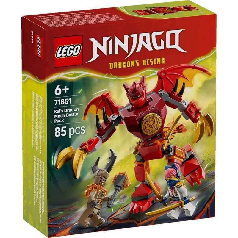 LEGO NINJAGO KAIS DRAGON MECH BATTLE PACK 