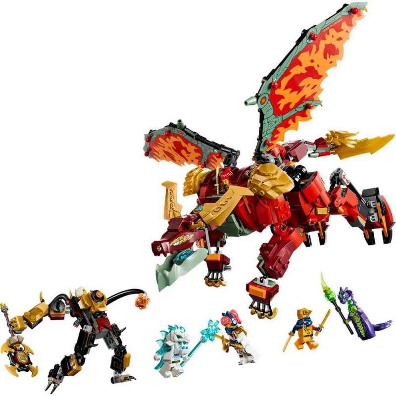 LEGO NINJAGO WYLDFYRES TRANSFORMING DRAG 